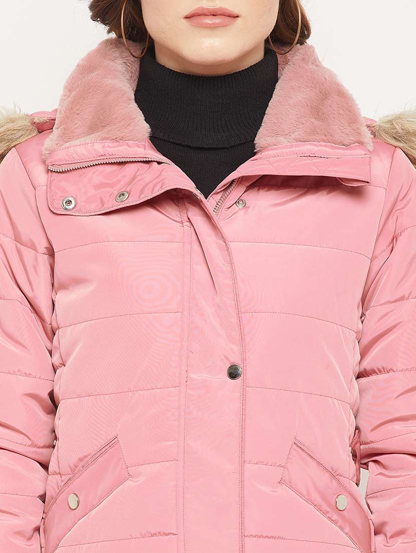 solids bomber/biker jacket - 19164519 -  Standard Image - 5