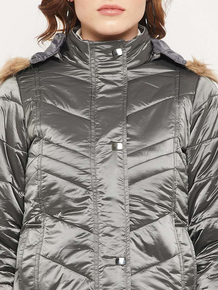 solids bomber/biker jacket - 19164520 -  Standard Image - 5