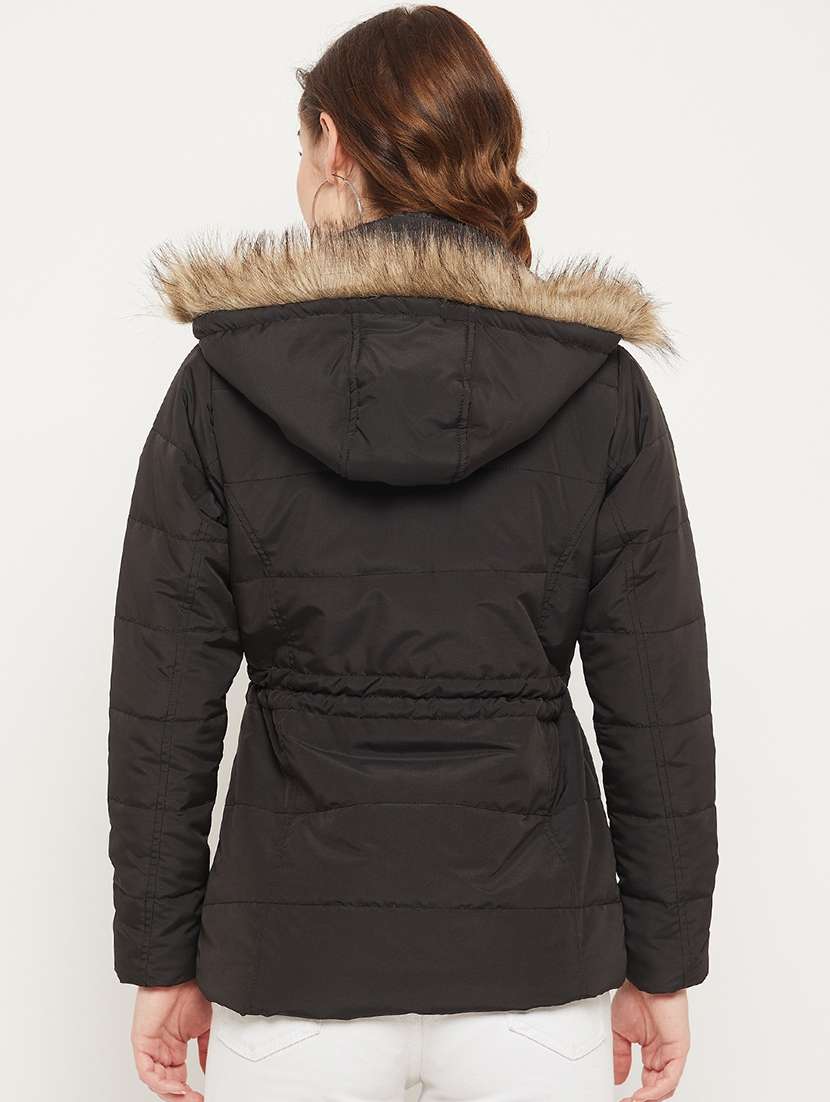 solids bomber/biker jacket - 19164529 -  Standard Image - 3