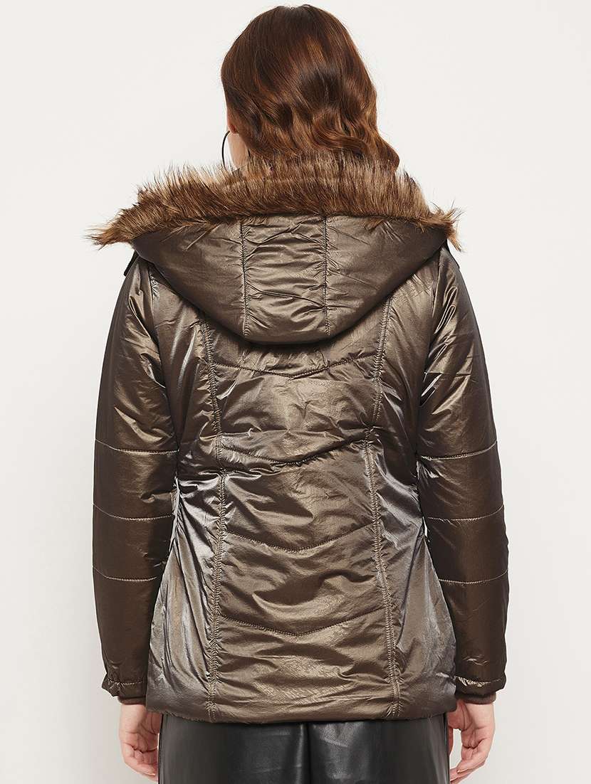 solids bomber/biker jacket - 19164541 -  Standard Image - 3