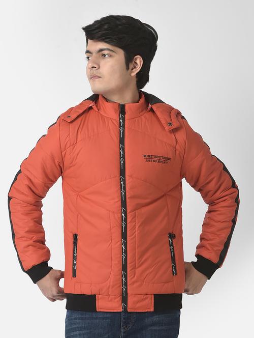 orange coloured regular jacket - 19164543 - Standard Image - 0