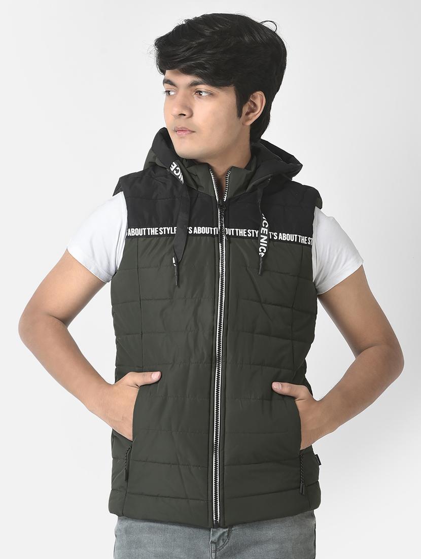 green coloured regular jacket - 19164547 - Zoom Image - 0
