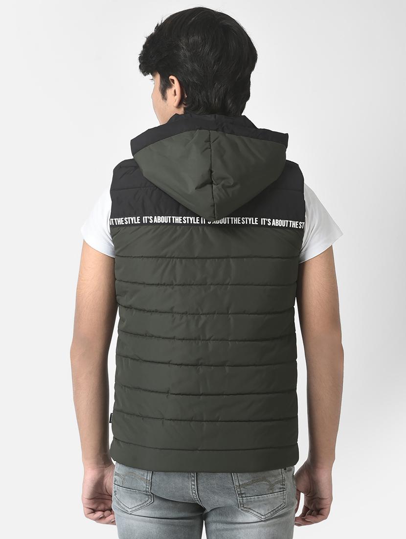 green coloured regular jacket - 19164547 - Standard Image - 3