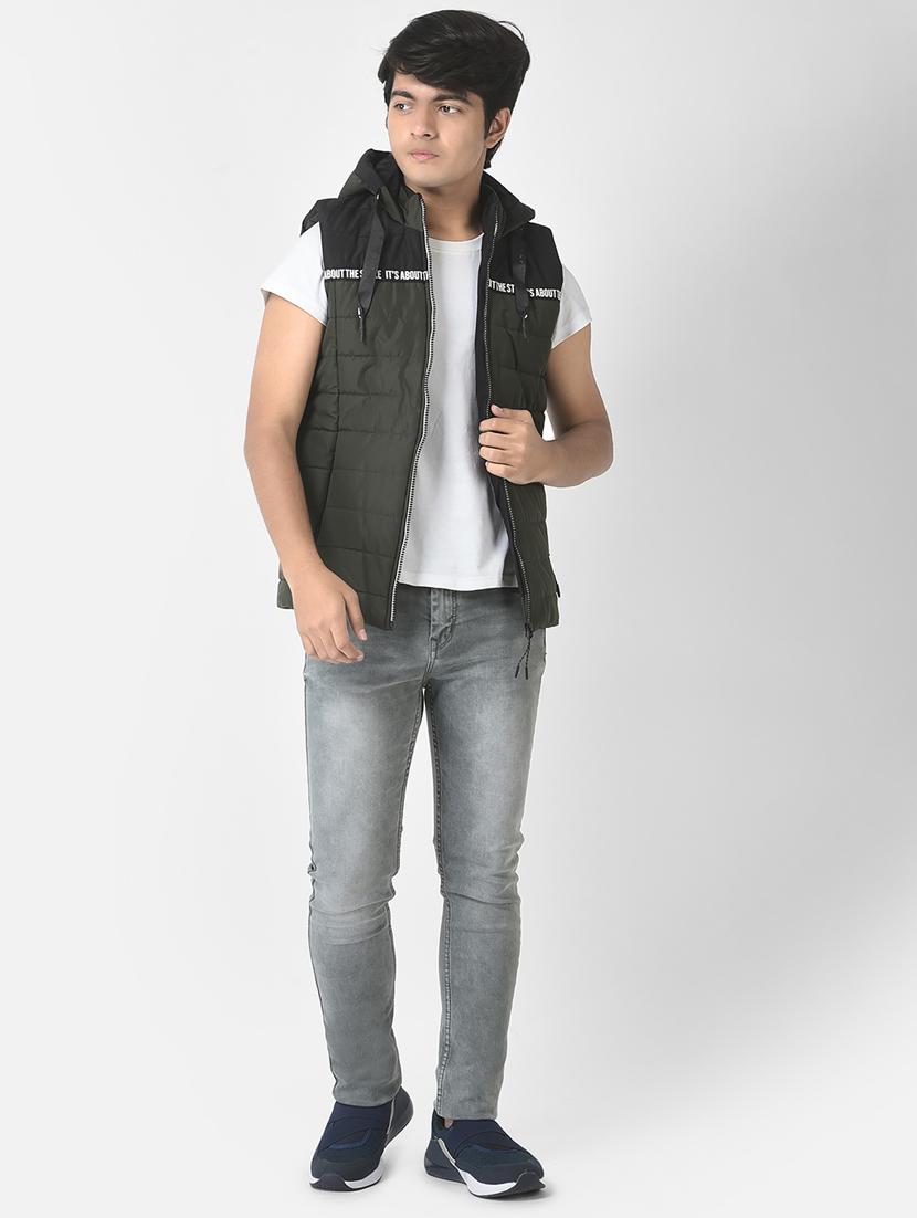 green coloured regular jacket - 19164547 - Standard Image - 5