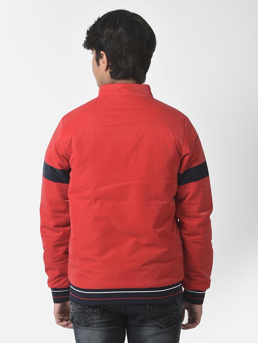 red coloured regular jacket - 19164553 - Standard Image - 3