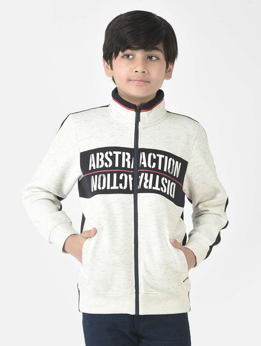 boys typography sweatshirt
