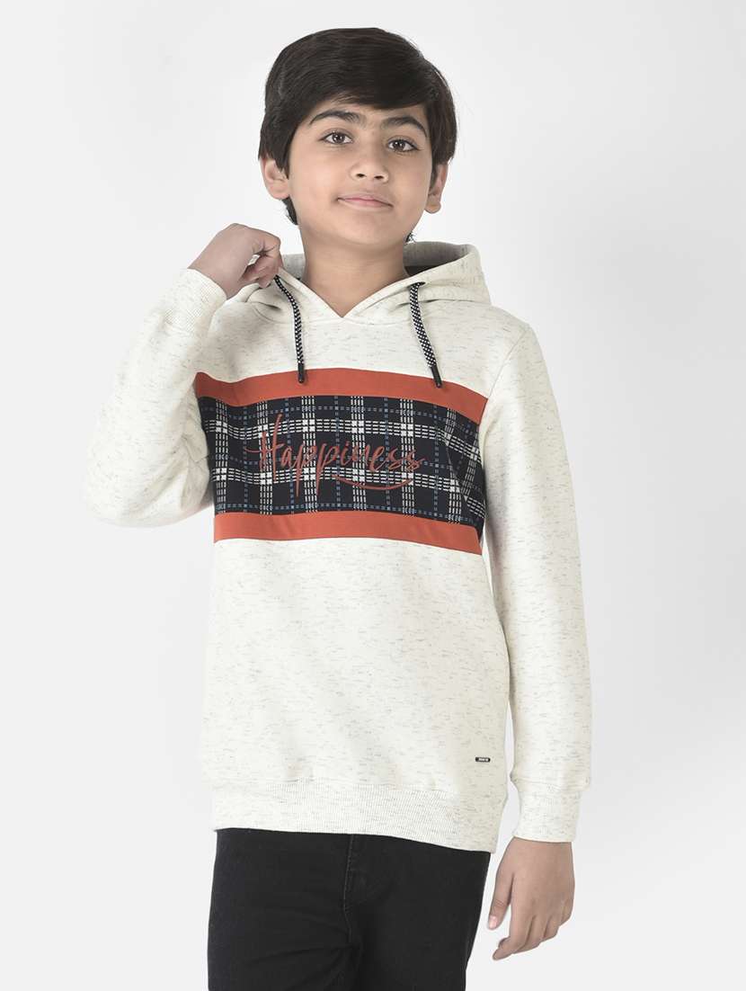 boys printed sweatshirt
