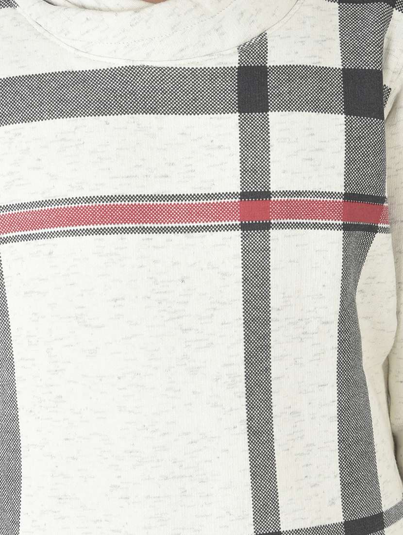 boys checks sweatshirt - 19164679 - Standard Image - 5