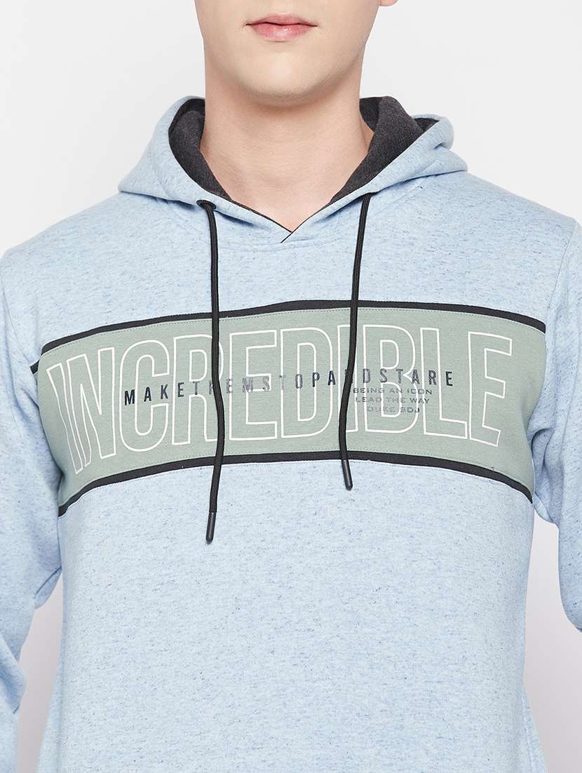  cotton blend chest print sweatshirt - 19164725 -  Standard Image - 5