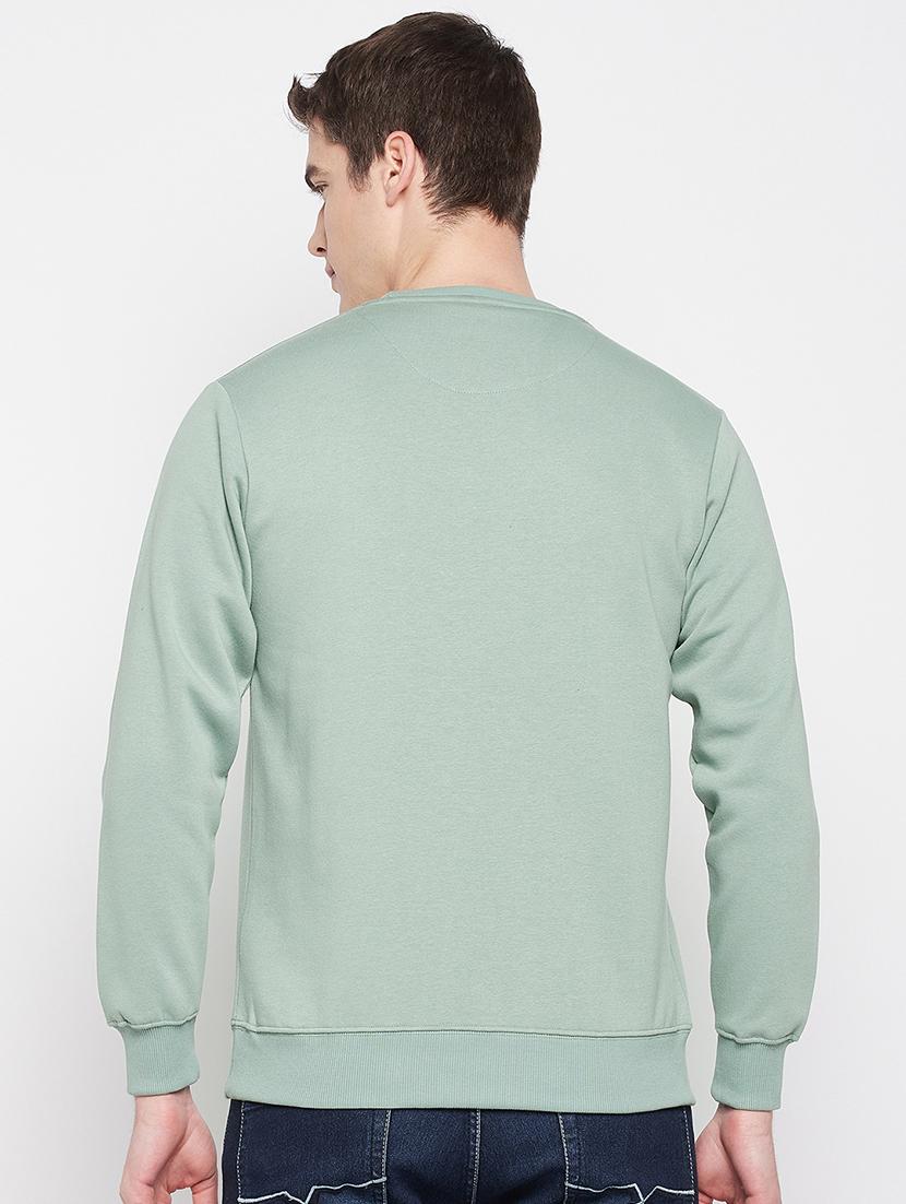 cotton blend front print sweatshirt - 19164728 - Standard Image - 3