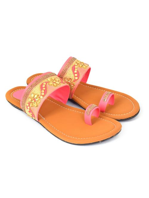 multi slip on flat sandal - 19165868 -  Standard Image - 0
