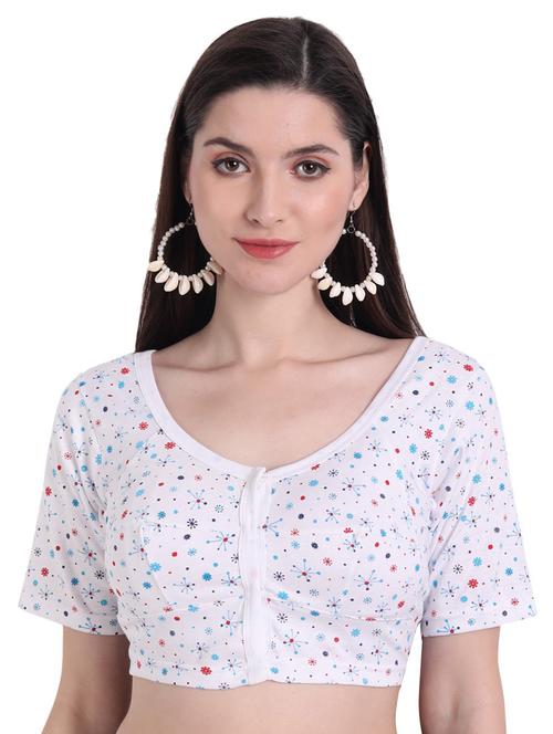 white regular blouse - 19165930 -  Standard Image - 0