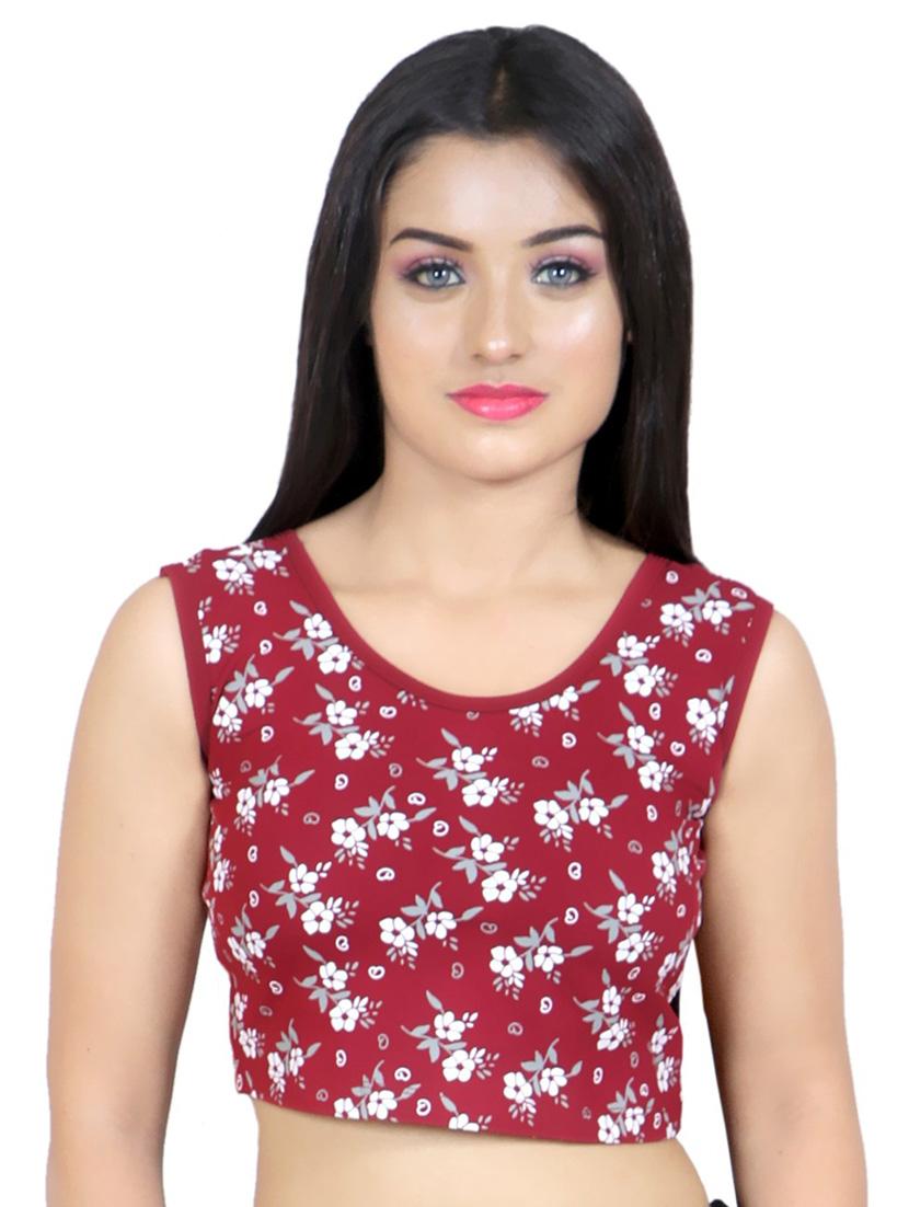 women's blouson round neck top - 19165995 - Zoom Image - 0