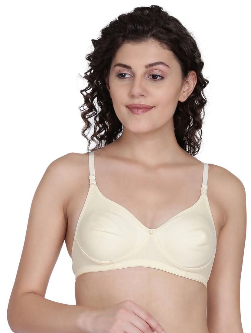 yellow cotton blend tshirt bra - 19166475 - Zoom Image - 0
