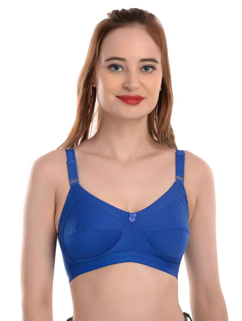 pack of 3 non padded regular bra - 19167462 -  Standard Image - 5