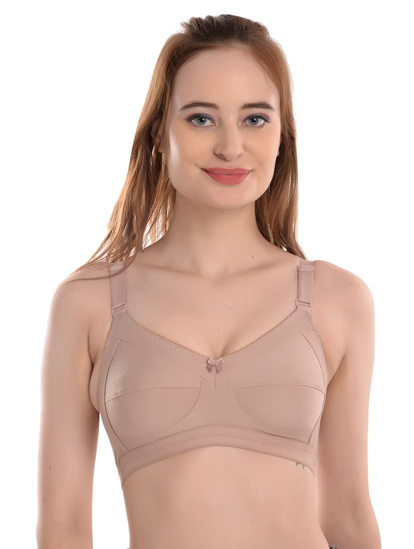 pack of 3 non padded regular bra - 19167468 -  Standard Image - 5