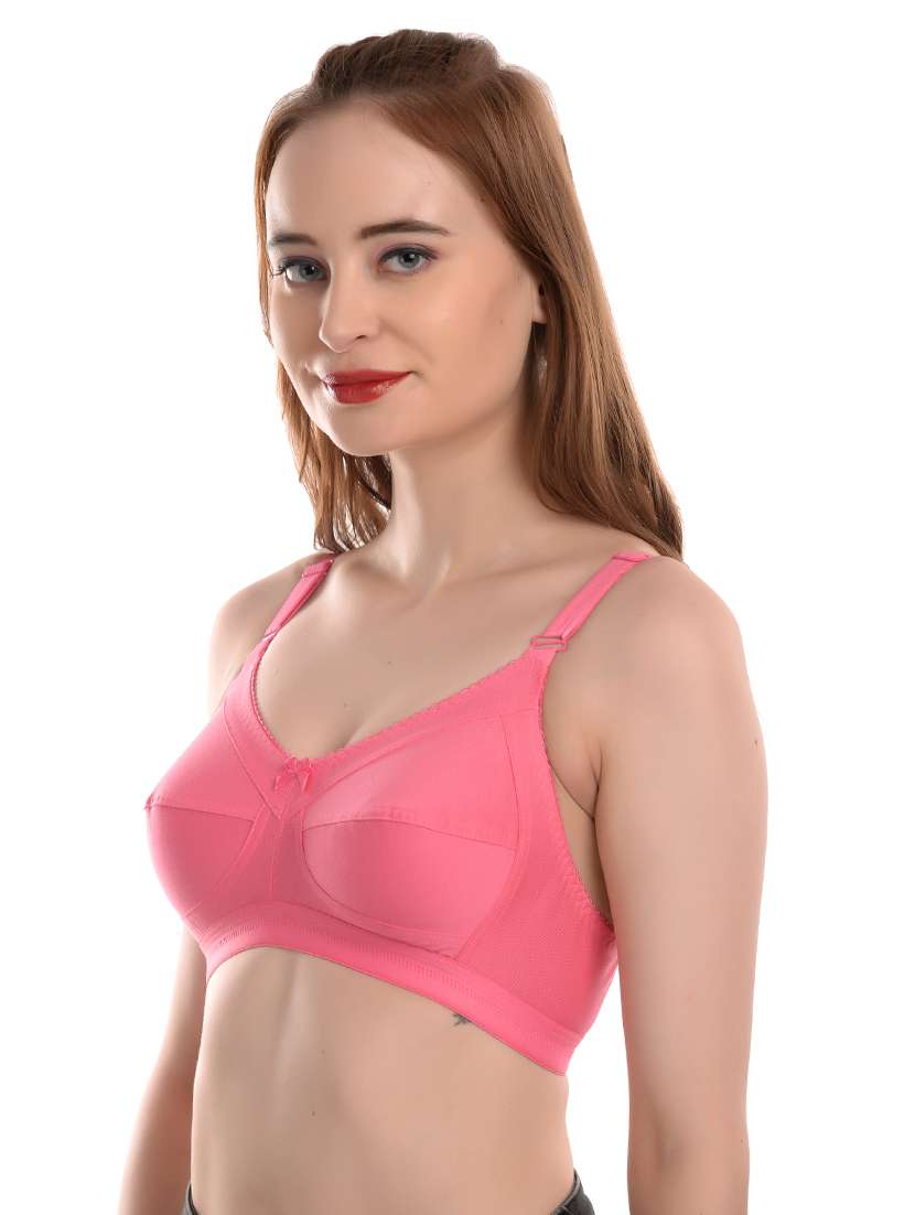pack of 3 non padded regular bra  - 19167475 -  Standard Image - 5