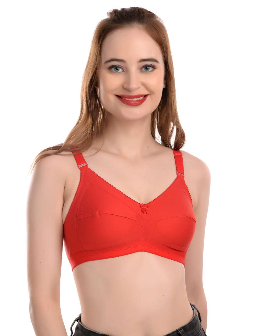 pack of 3 non padded regular bra  - 19167491 -  Standard Image - 5