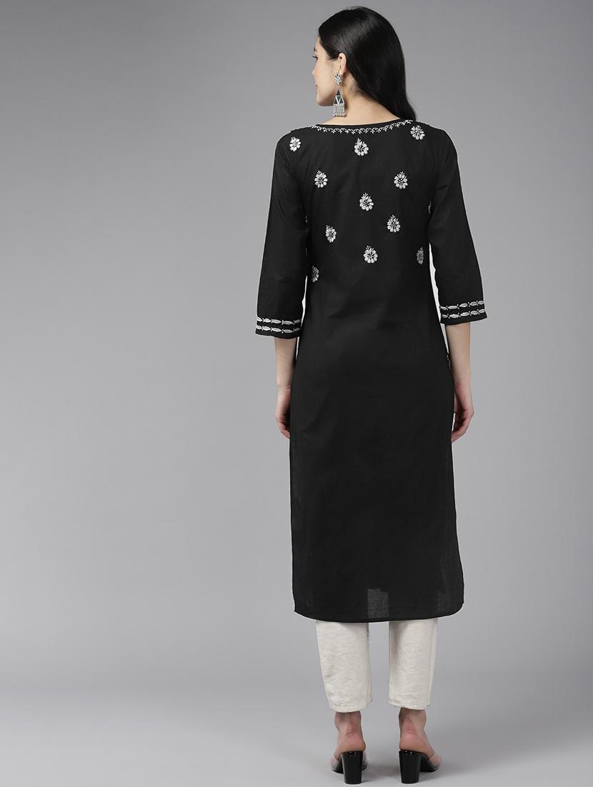 women's straight kurta - 19167500 - Standard Image - 3