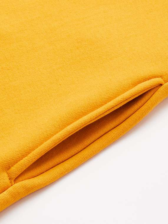 yellow cotton blend plus sweatshirt - 19167560 - Standard Image - 5