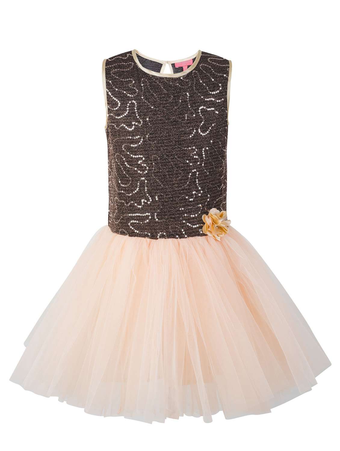 multi coloured sequin frock