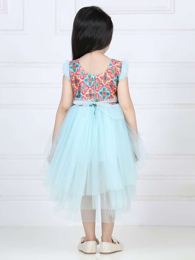 blue net frock - 19169141 - Standard Image - 3