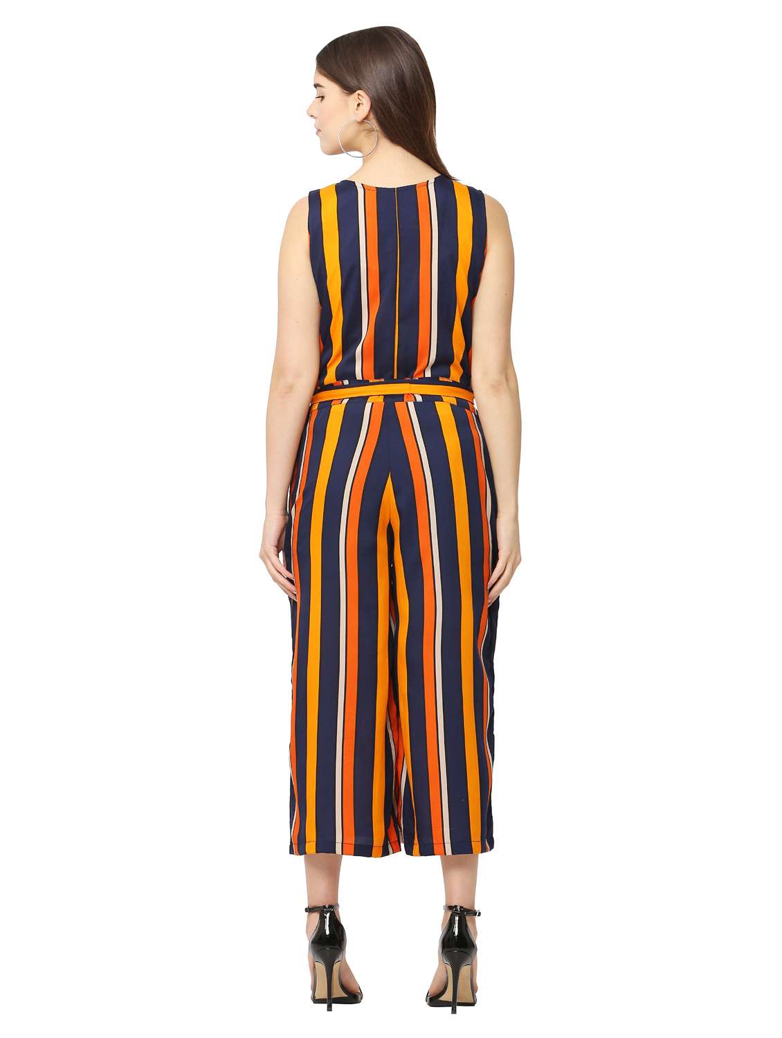 yellow printed jumpsuit - 19171591 -  Standard Image - 3