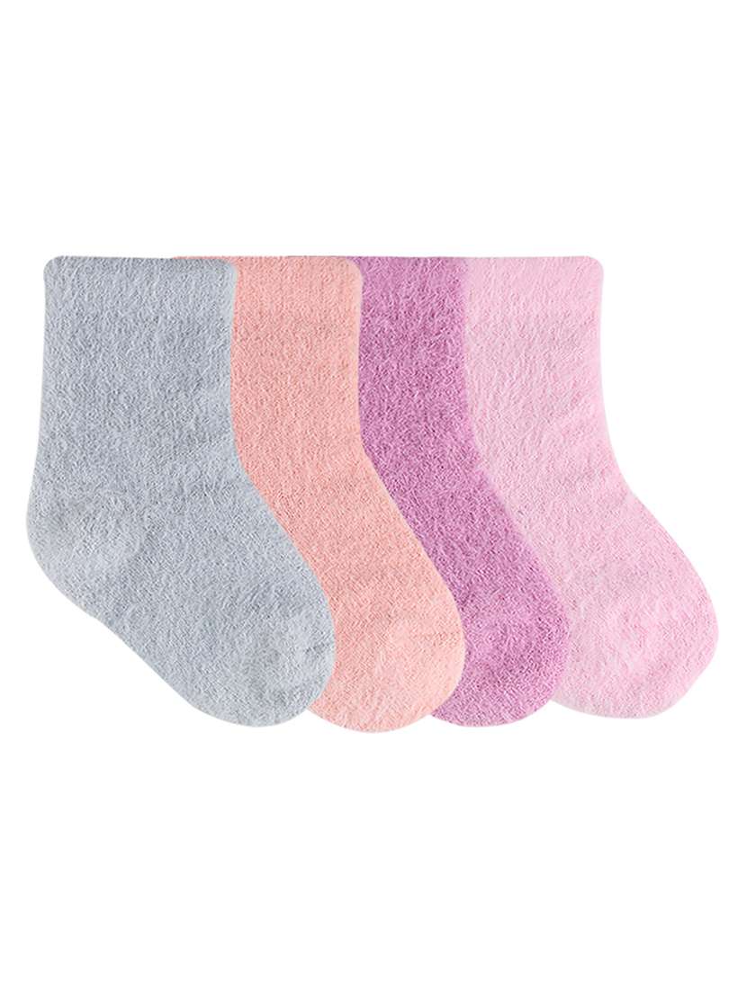 pack of 4 multi colored ankle length sock