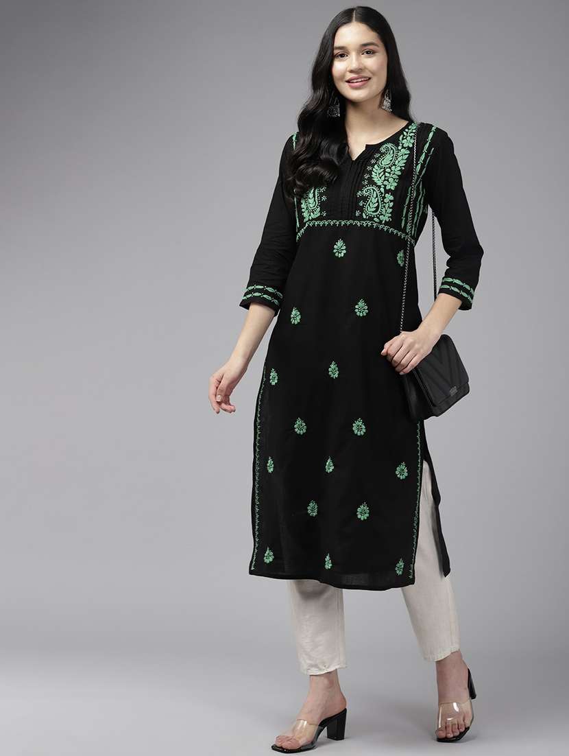 women's straight kurta - 19172066 - Zoom Image - 0