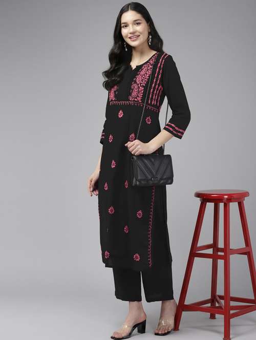 women's straight kurta - 19172067 - Standard Image - 0