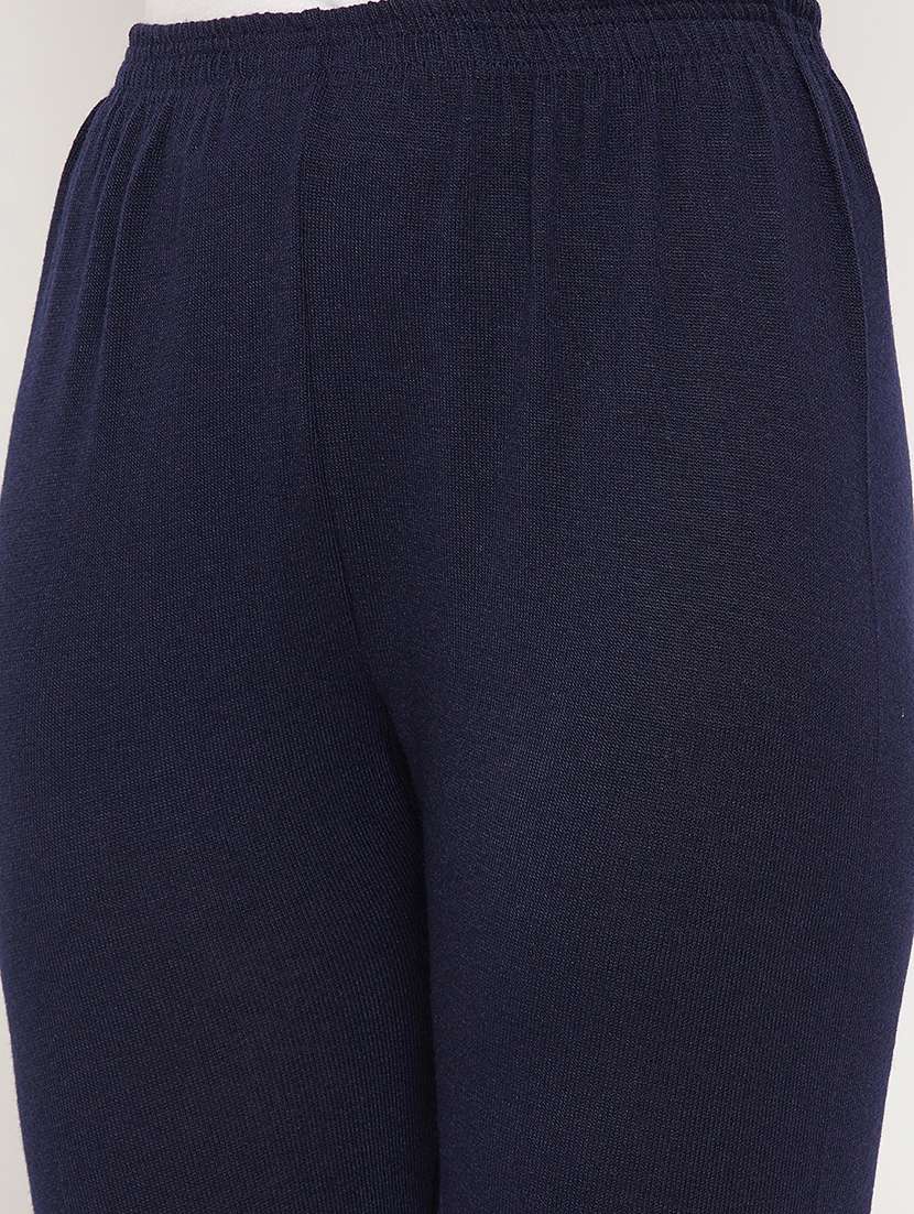 solids woolen legging - 19172135 - Standard Image - 5