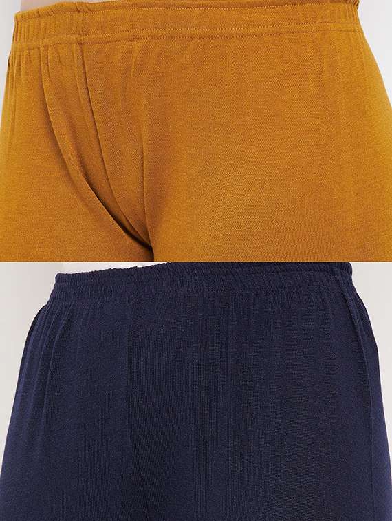 pack of 2 solid leggings - 19172143 -  Standard Image - 5
