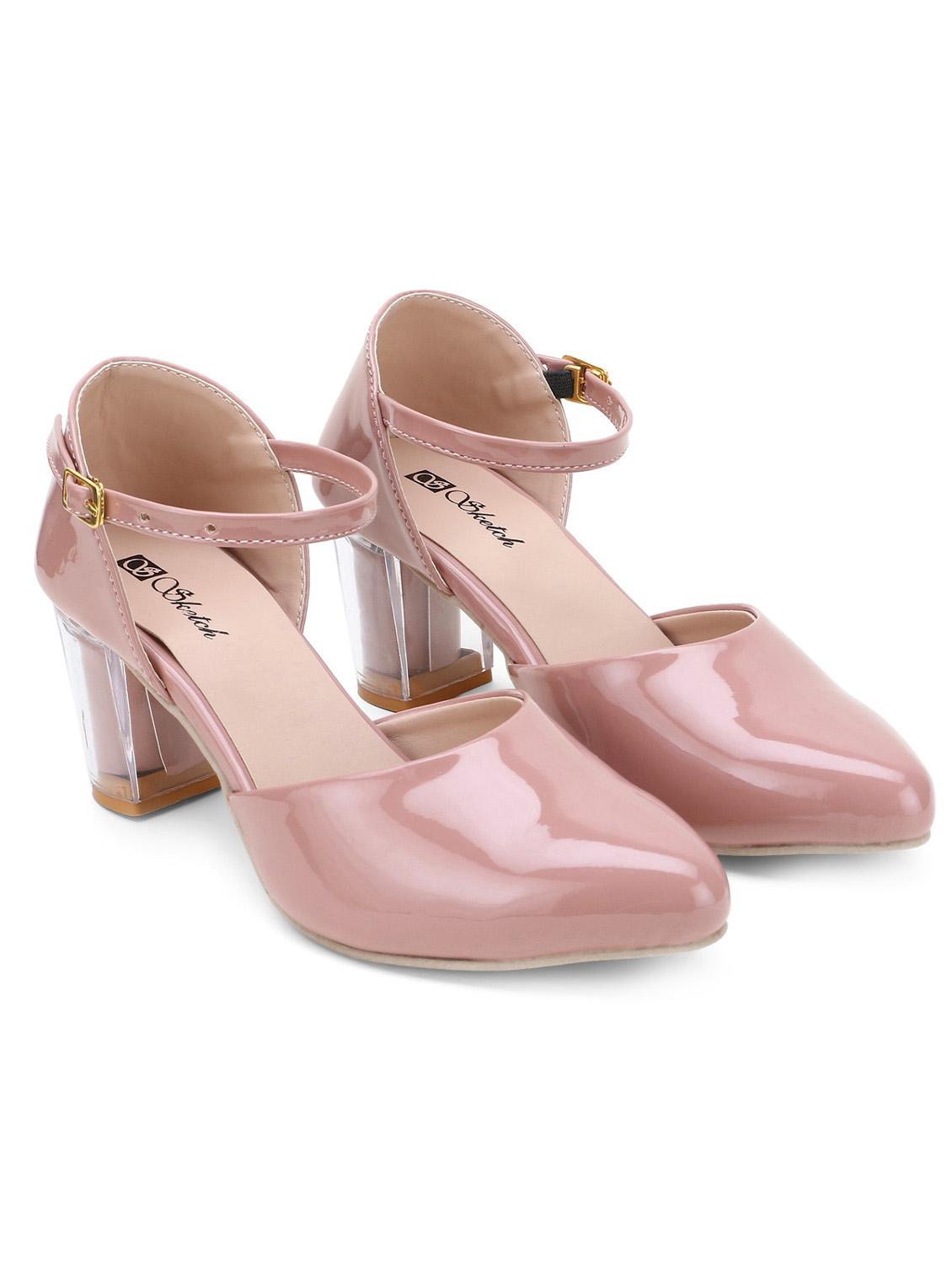 women solid back strap sandal
