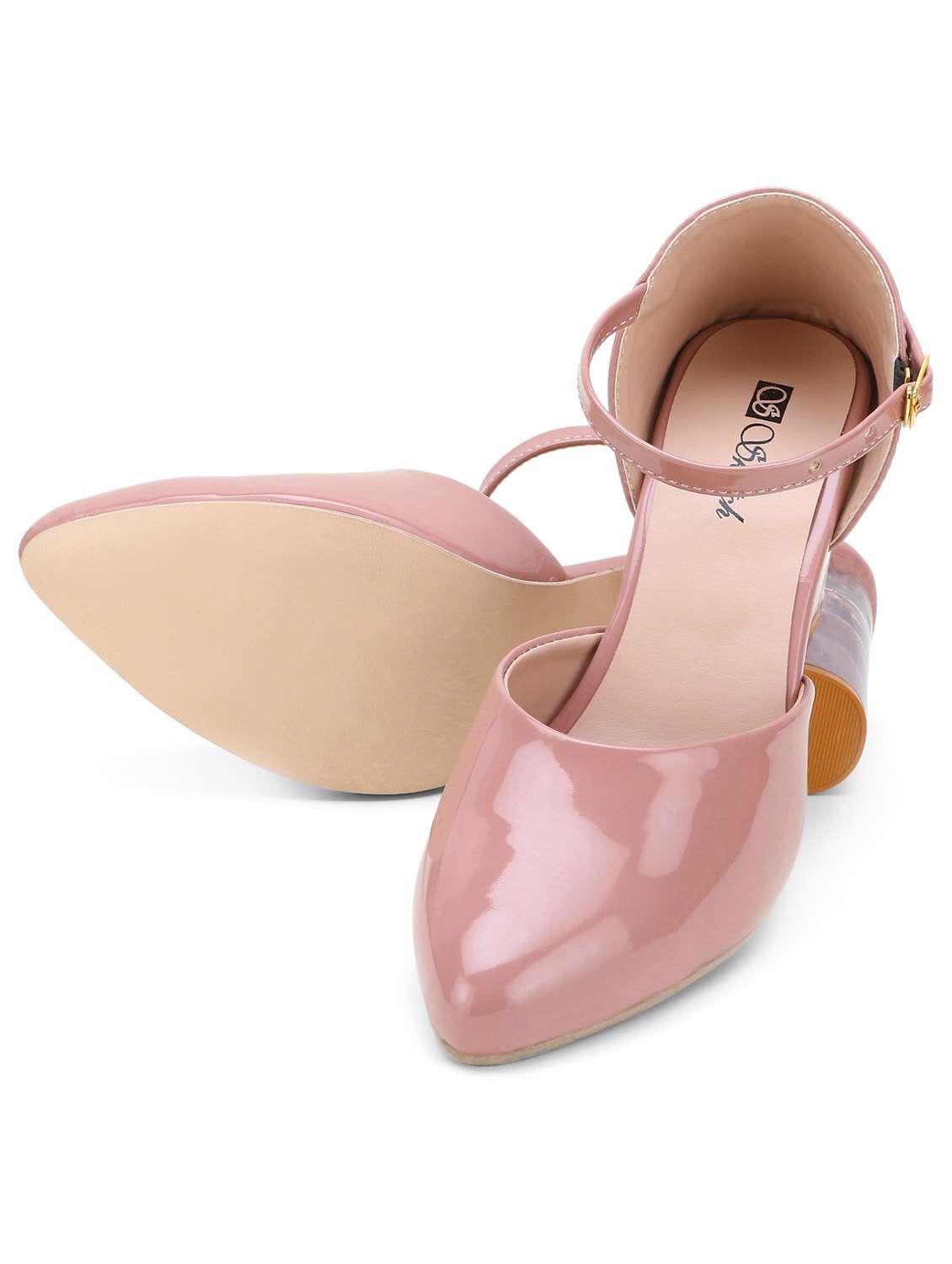 women solid back strap sandal - 19172602 -  Standard Image - 3