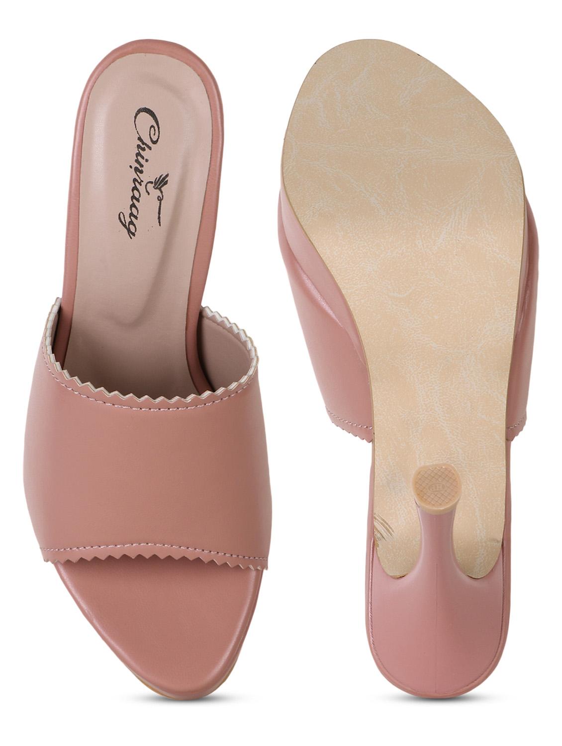 women solid slip on sandal - 19172617 - Standard Image - 5
