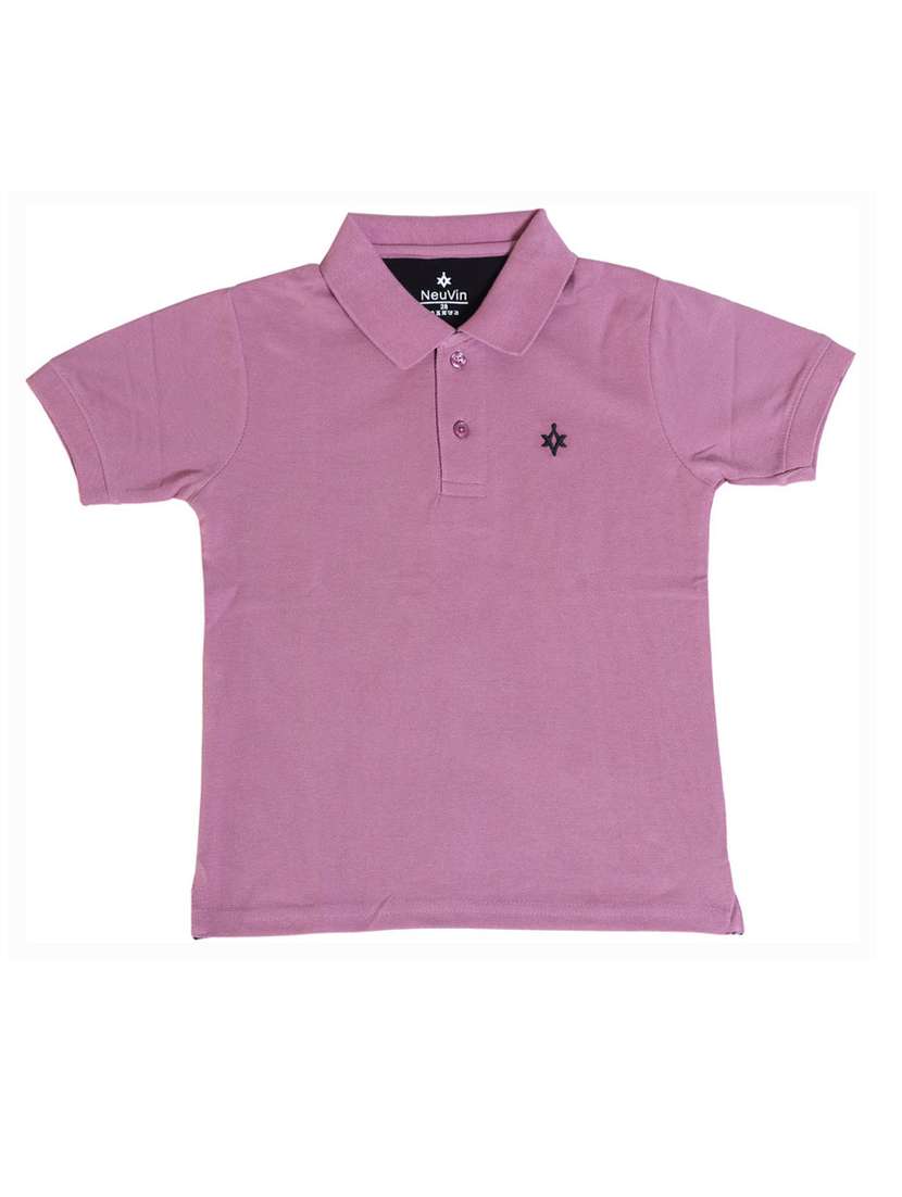 boys pack of 2 solid t-shirt  - 19172802 -  Standard Image - 3