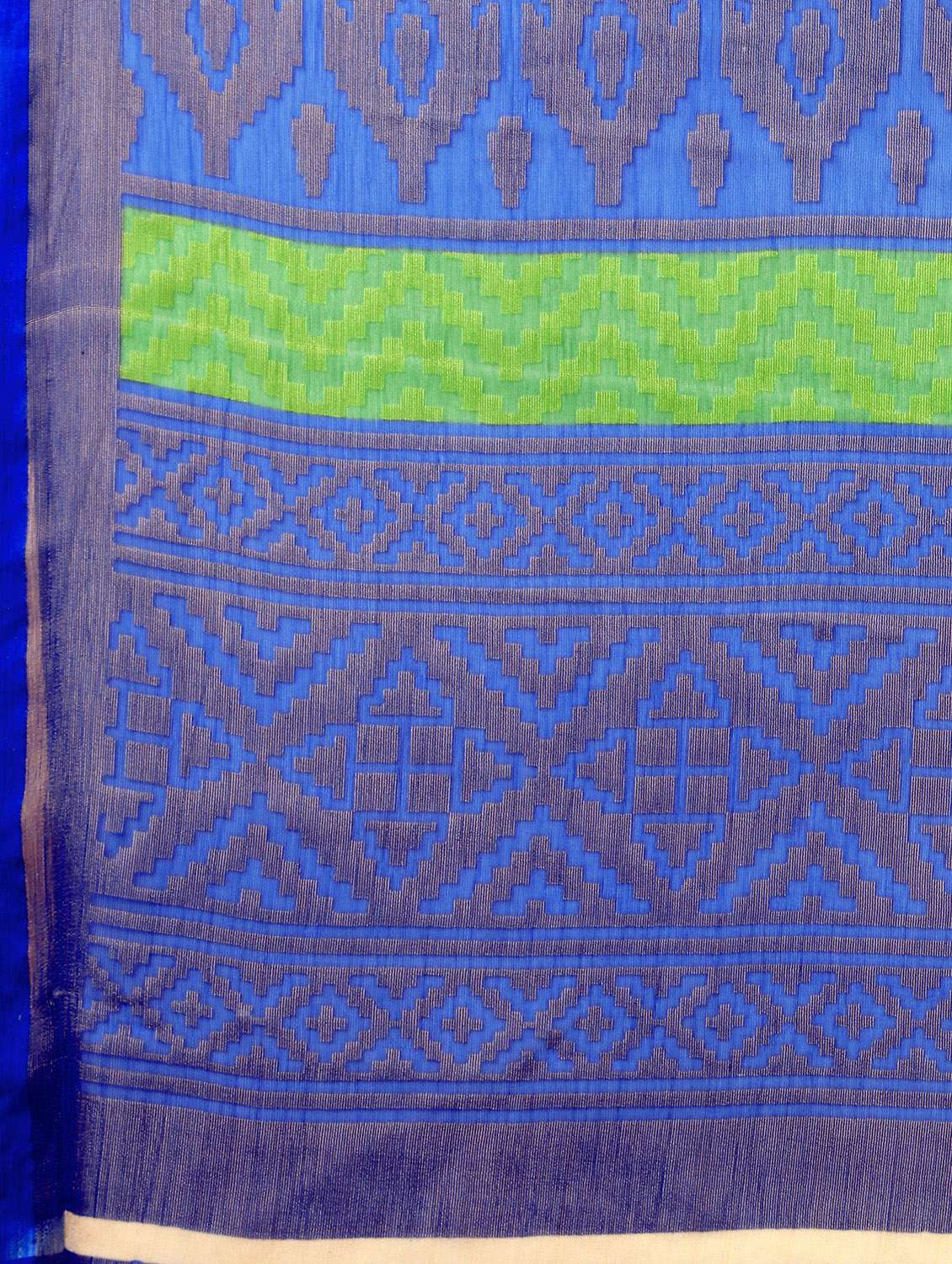 self design woven saree with blouse - 19176355 -  Standard Image - 5