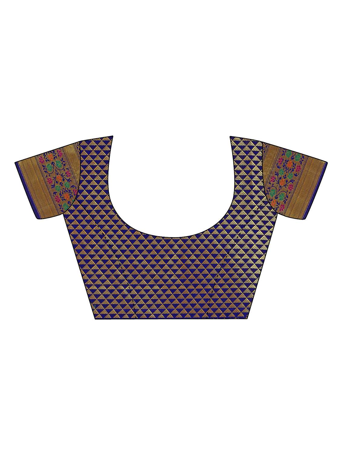 self design woven saree - 19176500 -  Standard Image - 3