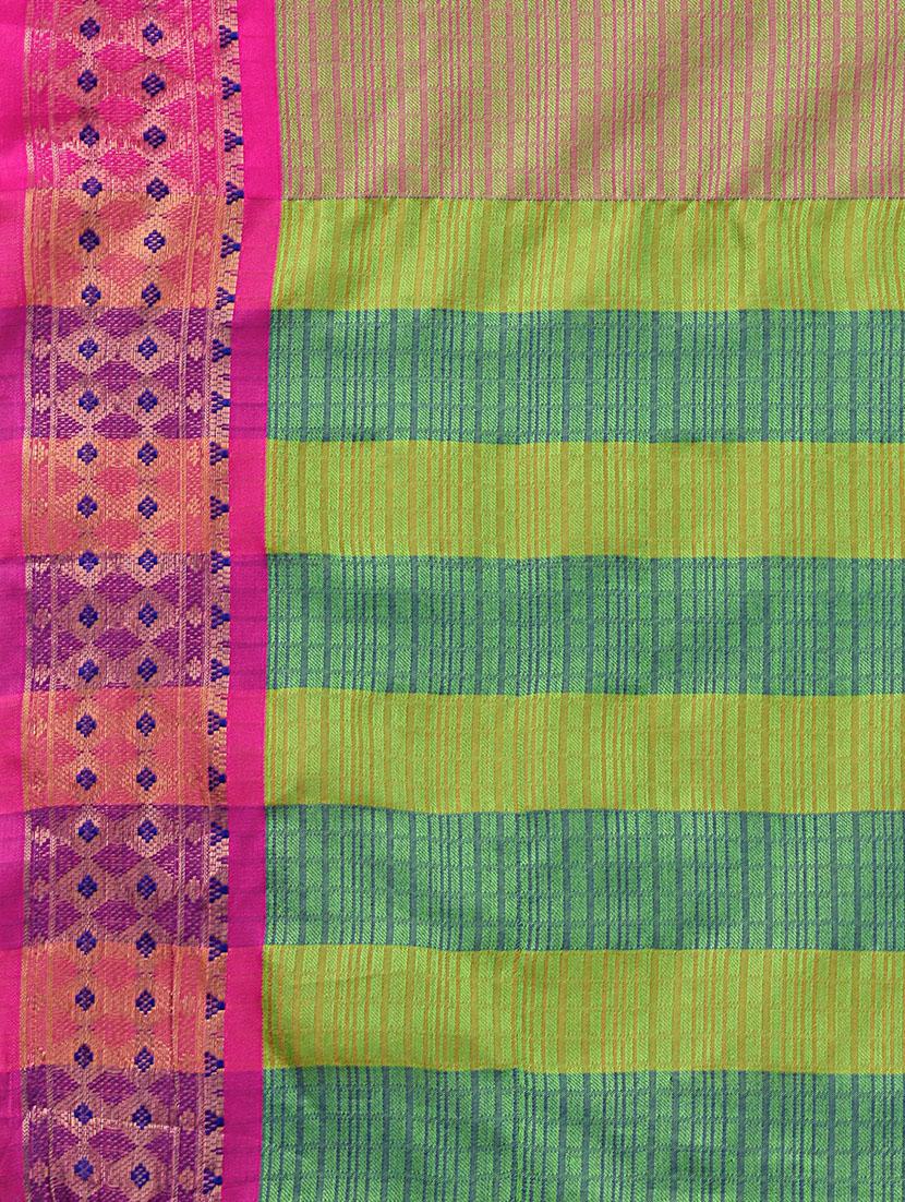 self design woven saree - 19176536 - Standard Image - 3