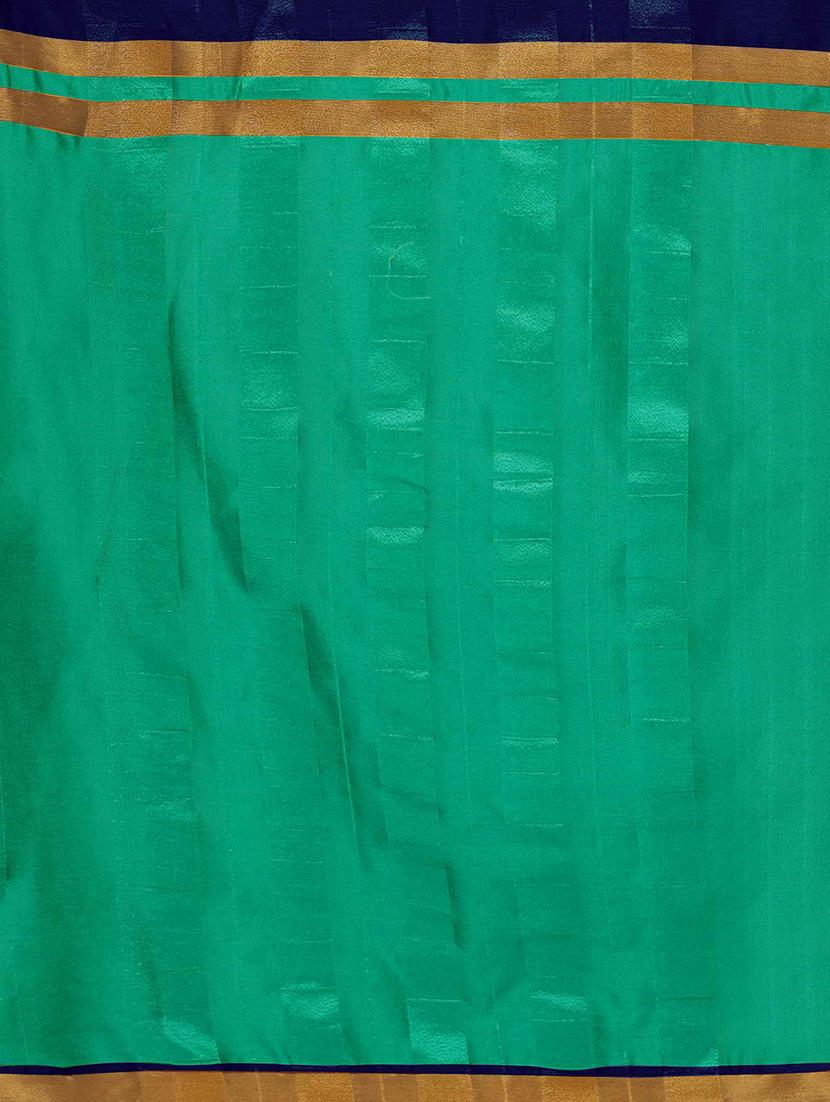 self design mysore silk saree with blouse - 19176628 - Standard Image - 5