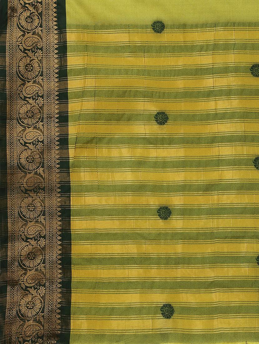 self design woven saree with blouse - 19176635 - Standard Image - 3