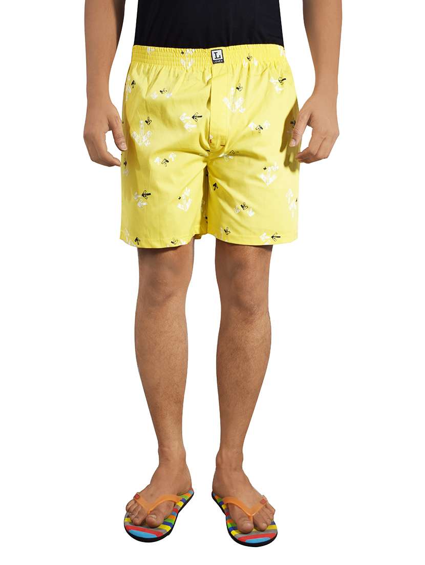 mid rise printed boxer