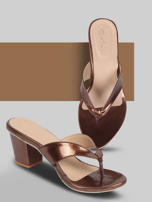 women solid slip on sandal - 19177769 -  Standard Image - 0