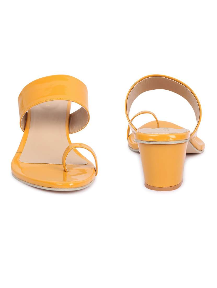 women solid slip on sandal - 19177805 - Standard Image - 3