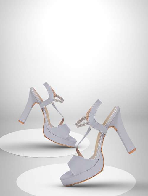 women solid back strap sandal - 19177831 -  Standard Image - 0