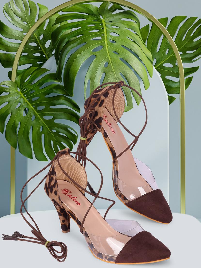 women animal printed gladiators sandal - 19177846 -  Zoom Image - 0