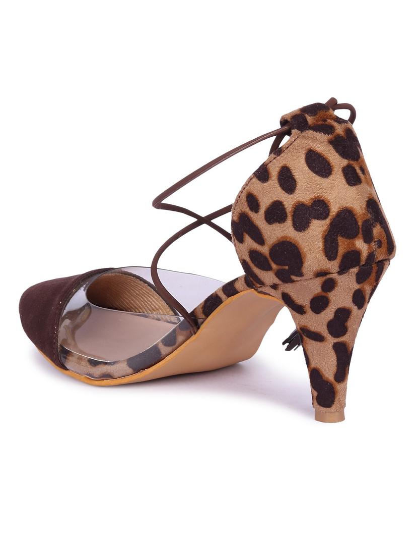 women animal printed gladiators sandal - 19177846 -  Standard Image - 3