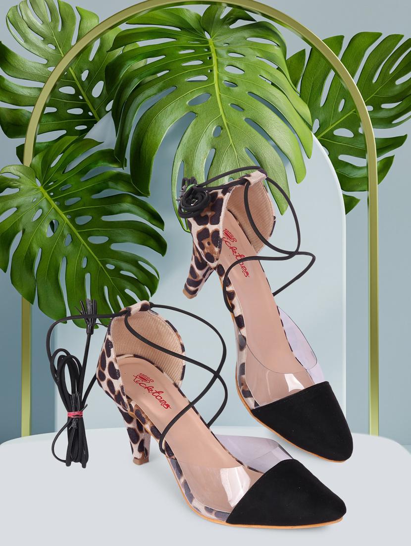 women animal printed gladiators sandal - 19177848 -  Zoom Image - 0