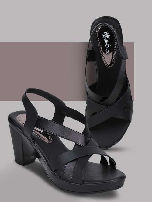 women solid back strap sandal - 19177849 - Standard Image - 0