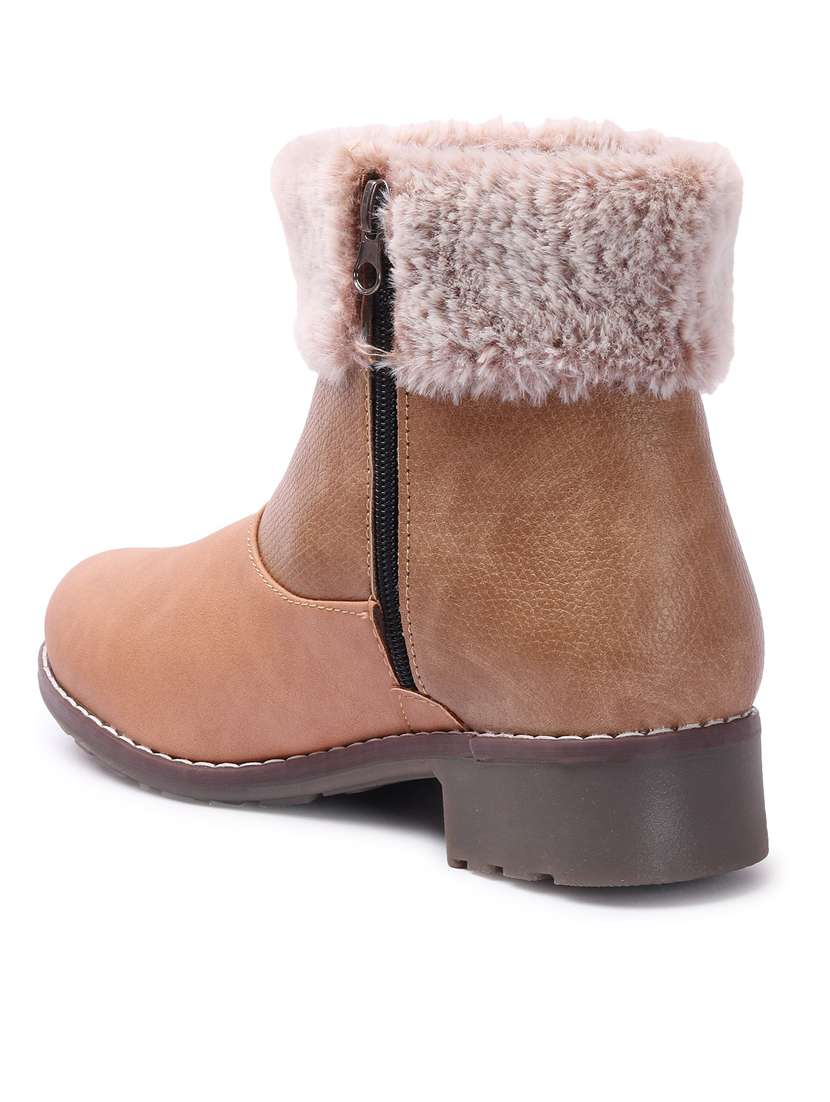 beige ankle boot - 19177920 -  Standard Image - 3